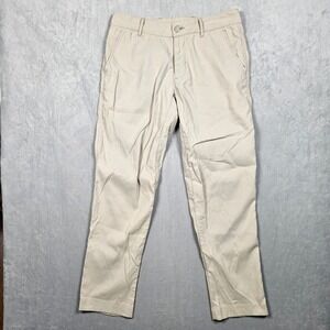Outlier Futureworks Pants Mens 30 (Actual 32x28) Tan Lightweight Stretch Chinos